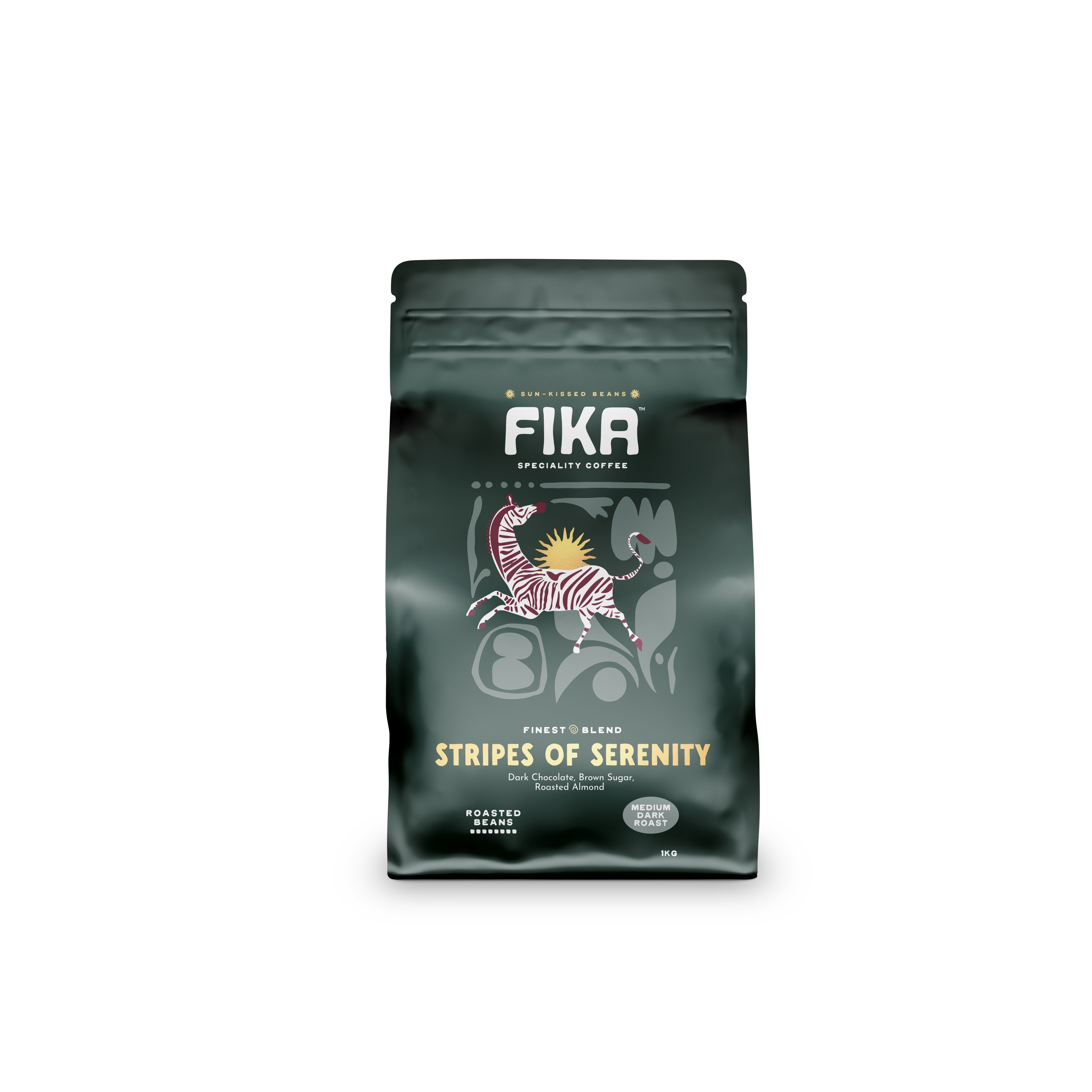FIKA Stripes of Serenity - Whole Bean Espresso (1kg)
